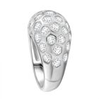 Zirkonia Ring im Honigwabe-Design image number 2