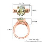 Royal Bali Kollektion- AA Prasiolith und Peridot-Ring - 5,09 ct. image number 6