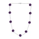 Afrikanische Amethyst-Halskette, 50 cm - 40 ct. image number 3