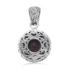 Royal Bali - Rose de France Amethyst Anhänger, 925 Silber ca. 3.41 ct image number 4