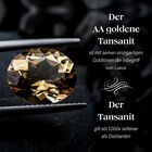 AA Natürlicher goldener Tansanit und Tansanit Anhänger - 1,20 ct. image number 3