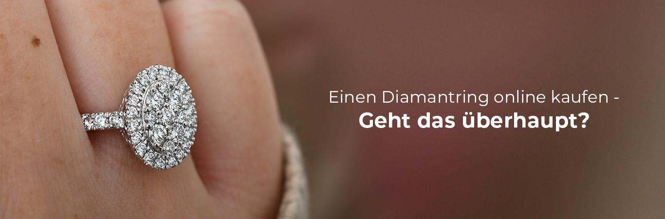 Einen Diamantring online kaufen - Geht das überhaupt?