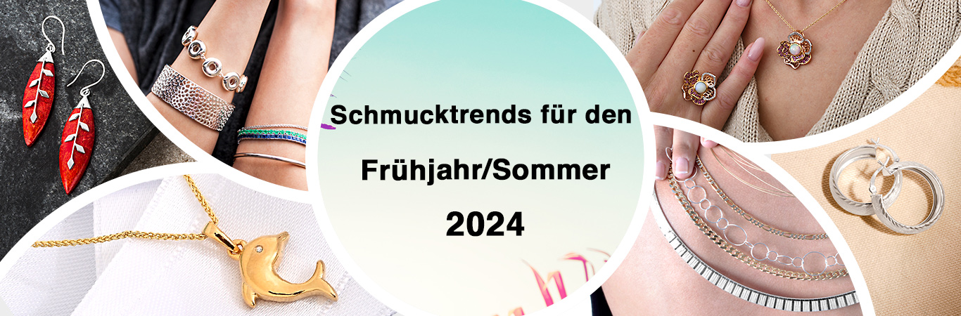 Schmucktrends für den Frühjahr/Sommer 2024 