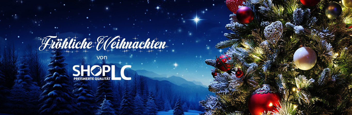 Fröhliche Weihnachten von Shop LC! 